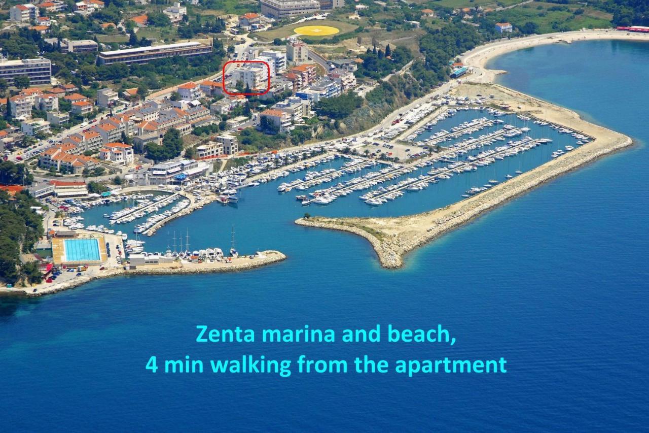 Modern Apt With Terrace 4 Min Walk To The Beach Split Eksteriør bilde