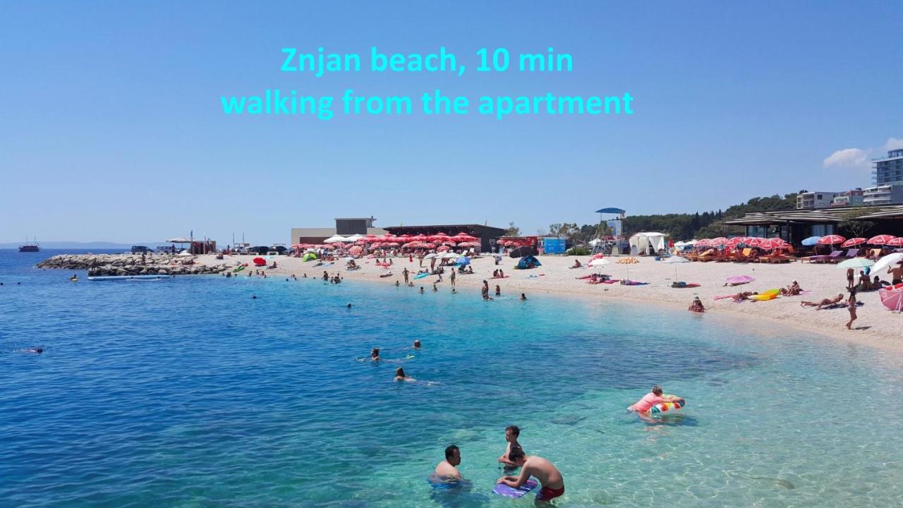 Modern Apt With Terrace 4 Min Walk To The Beach Split Eksteriør bilde